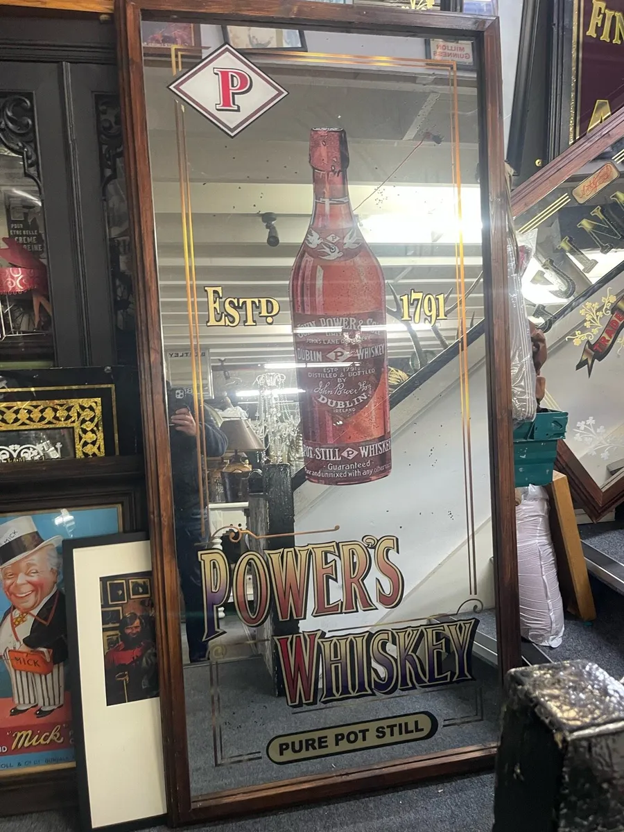 Large power’s whisky 🥃 mirror