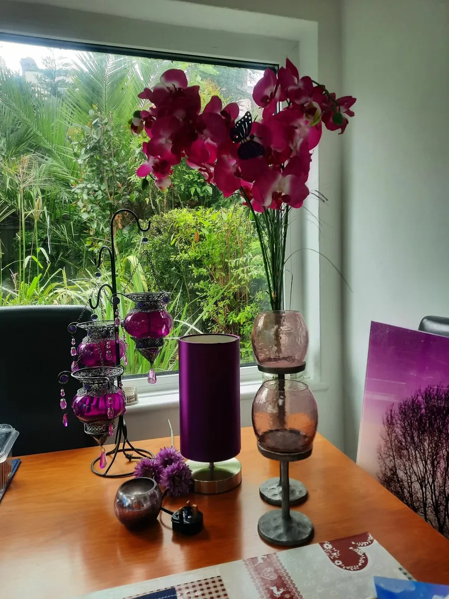Lamps and flower's - Image 1