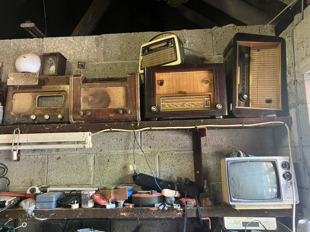 old radios and equipment - Image 1