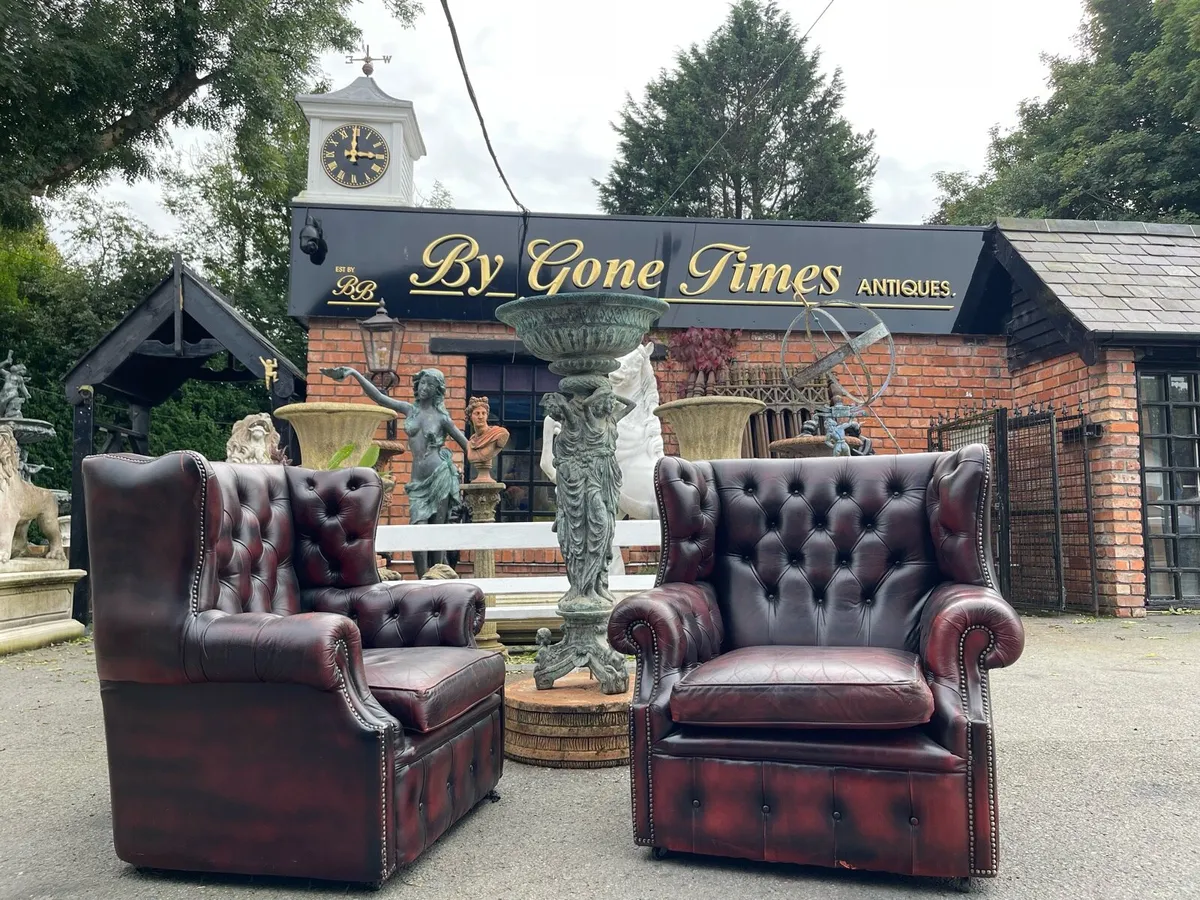Chesterfield matching chairs - Image 1