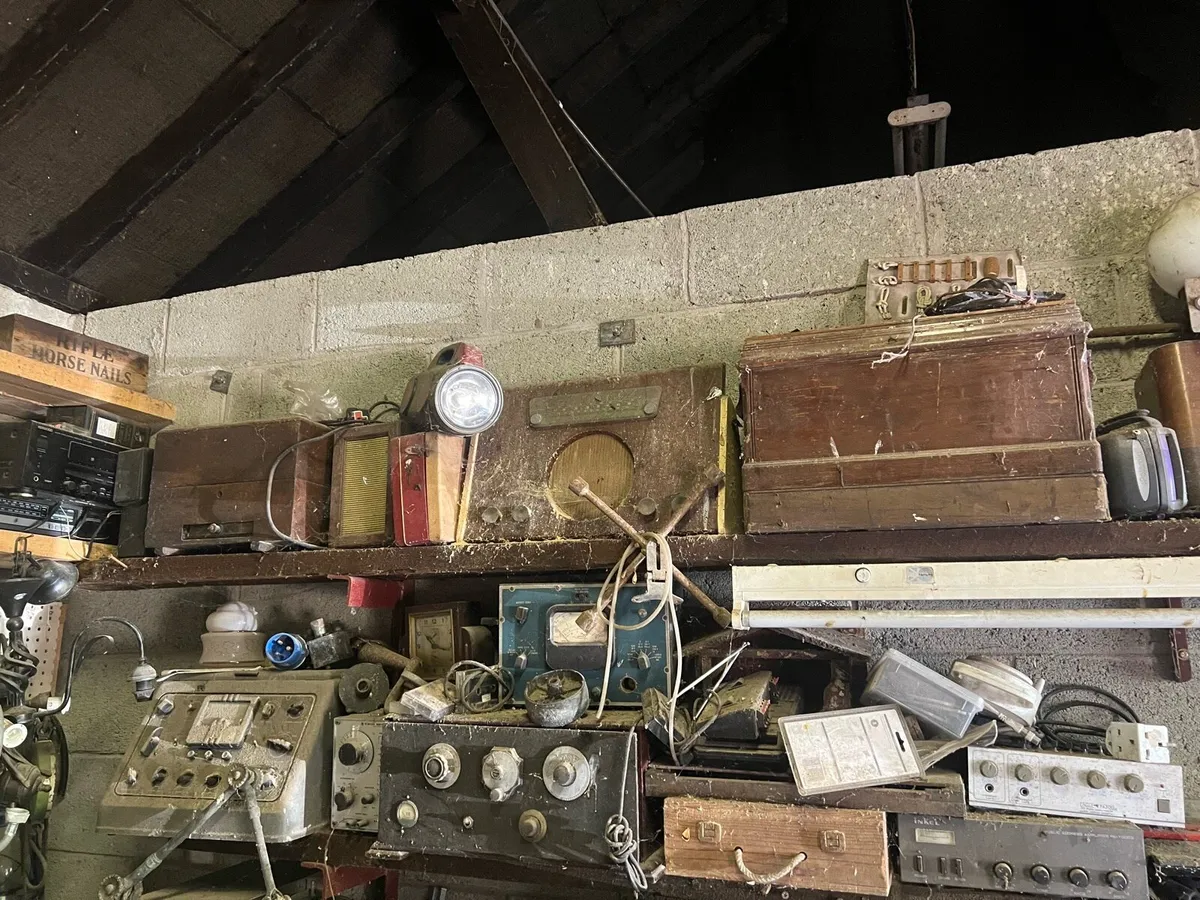 old radios and equipment - Image 2