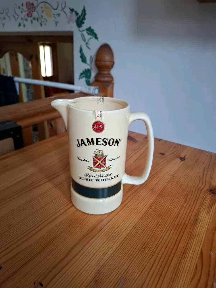 Jameson 16cm whiskey pitcher postage possible