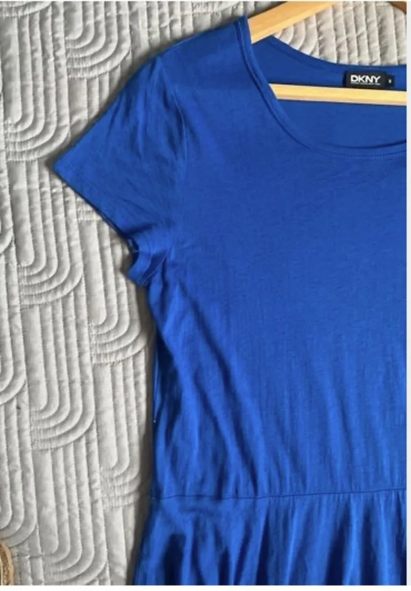 DKNY Blue dress Size M - Image 3