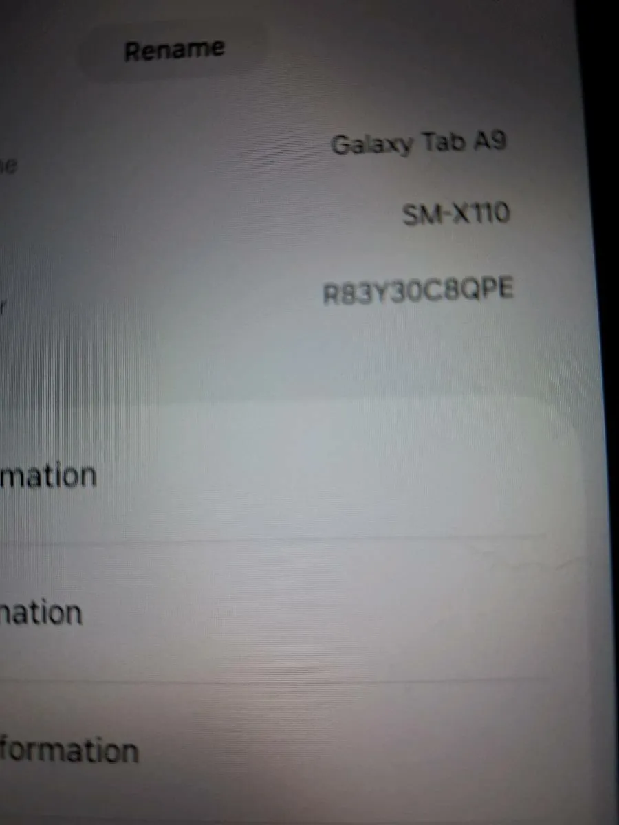 Samsung tab a9 - Image 1