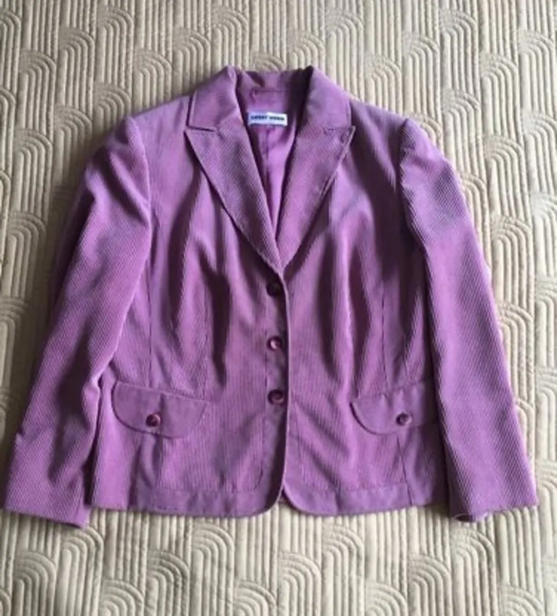Gerry Weber Cord Blazer Jacket Size 16 - Image 2
