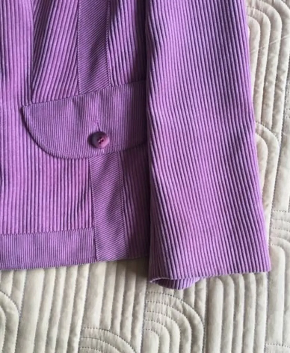 Gerry Weber Cord Blazer Jacket Size 16 - Image 3