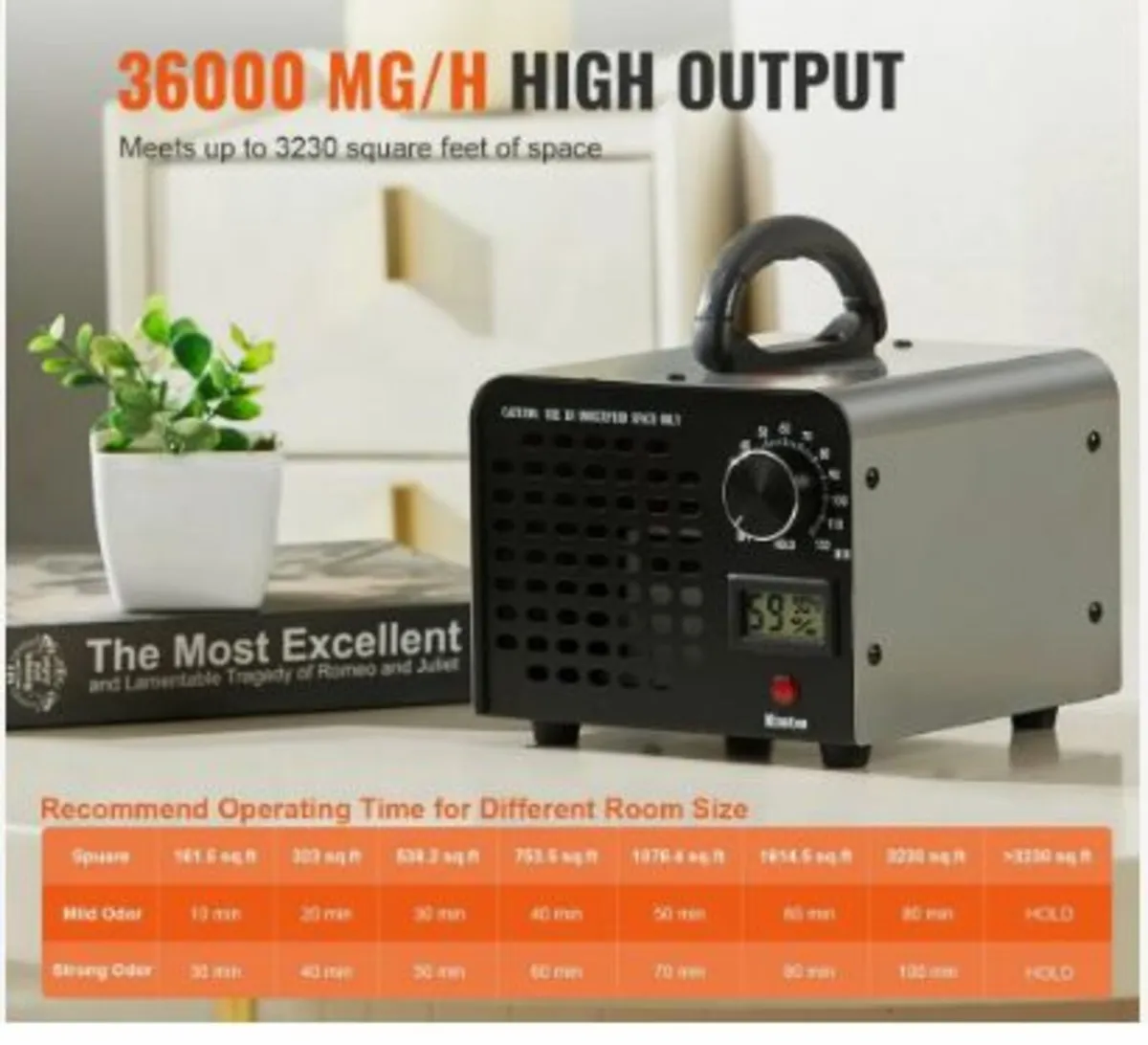 Ozone Generator 36000mg/h Ozone Machine - Image 2