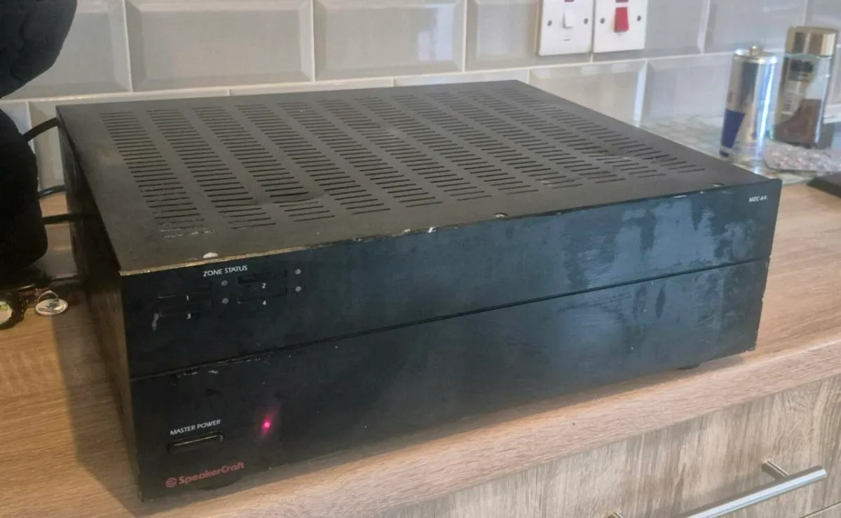 4 zone amplifier SpeakerCraft MZC-64 HiFi Multi-Zo - Image 1