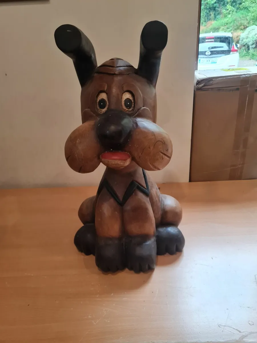 Vintage wood sculpture