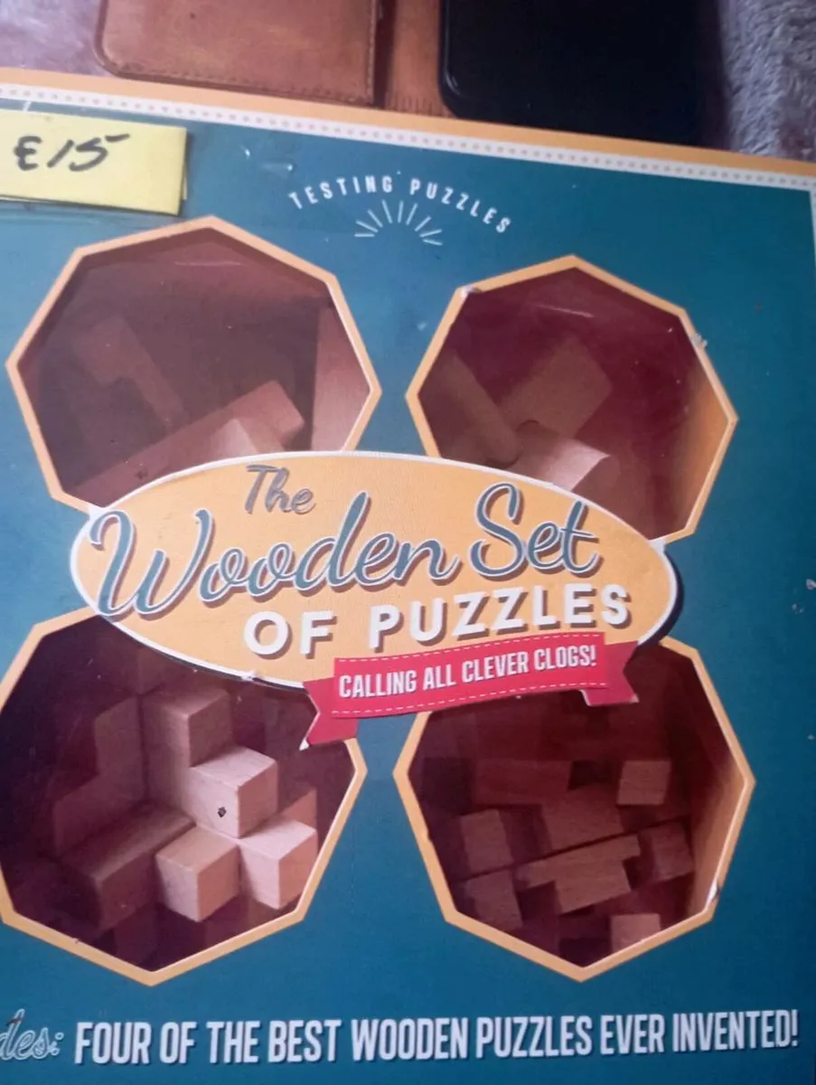 WOODEN PUZZLE BOX COLLECTION - Image 1