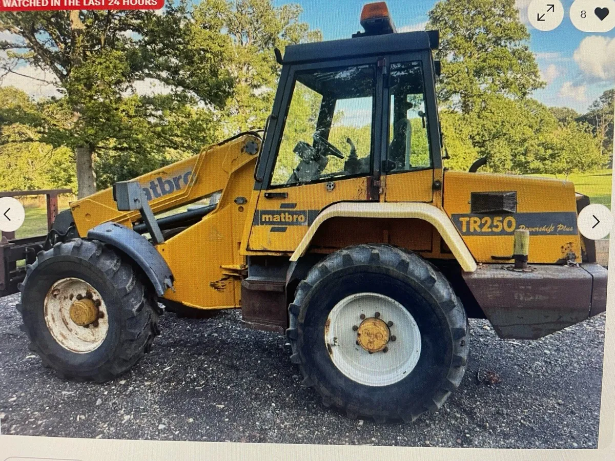 Matbro or JCB telehandler required/ looking for - Image 1
