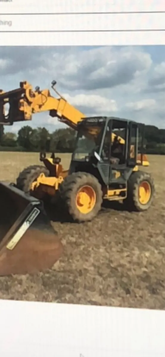 Matbro or JCB telehandler required/ looking for - Image 2