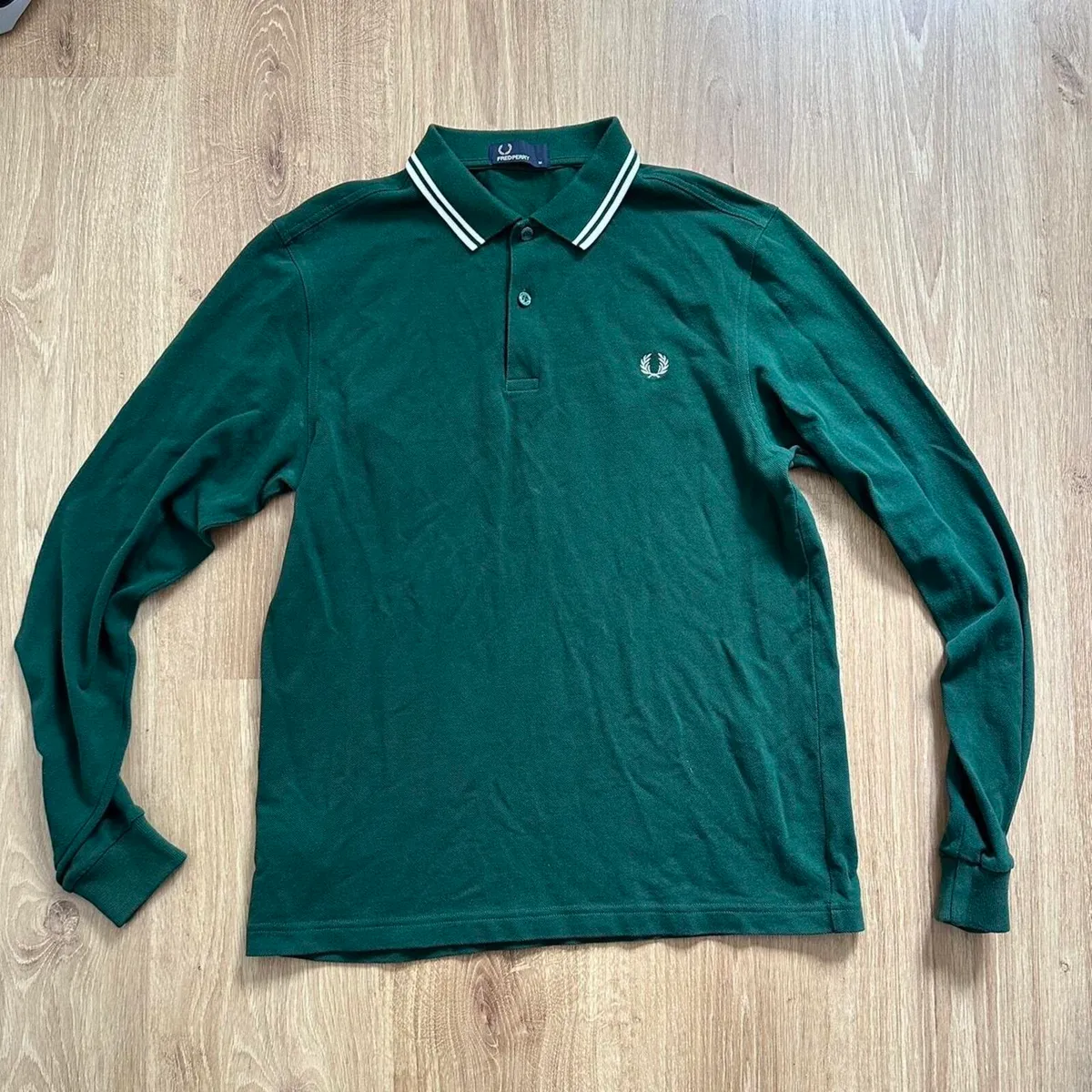 Fred Perry long-sleeve polo shirt - Image 1
