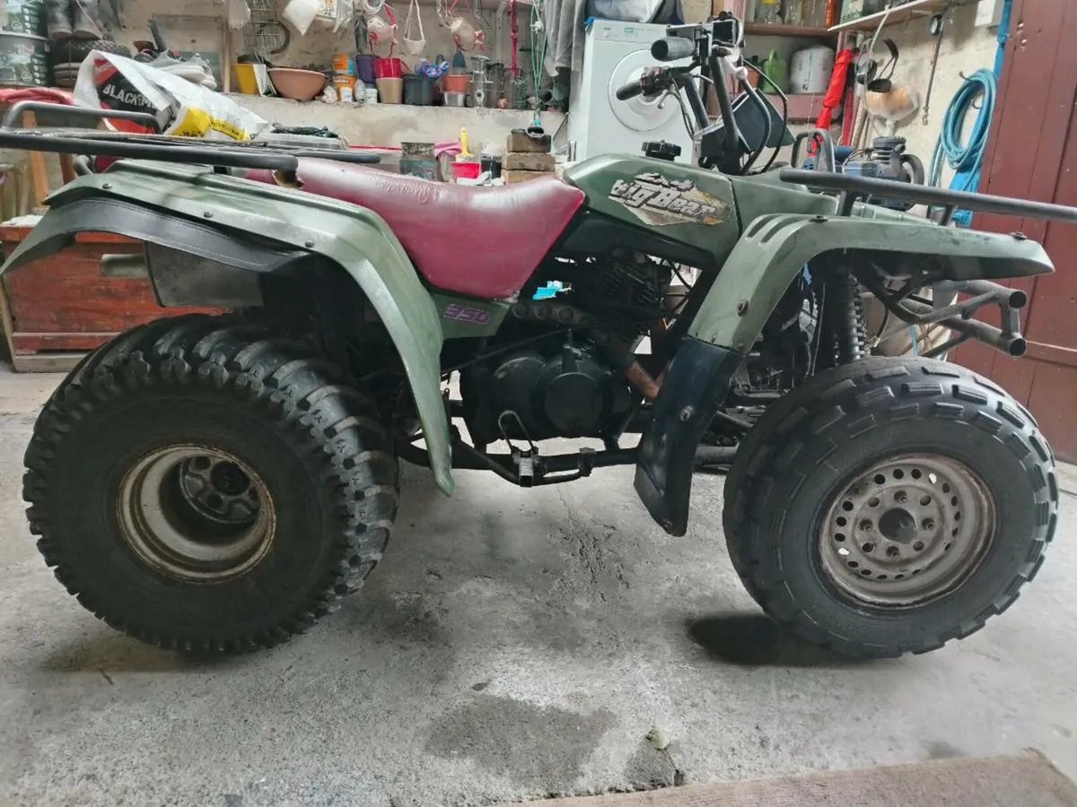 Yamaha Big Bear 350 Quad - Image 3