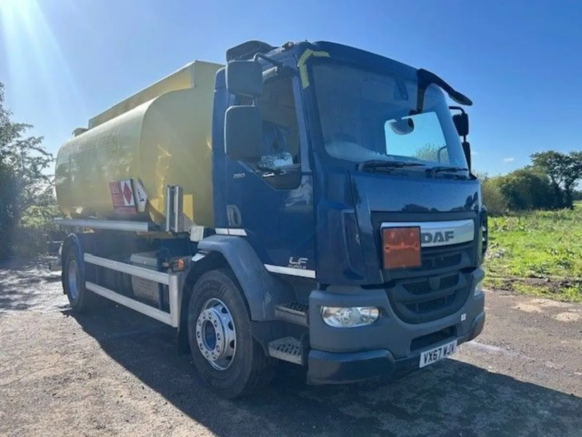 2017 DAF LF 260 FUEL OIL TANKER - Image 1