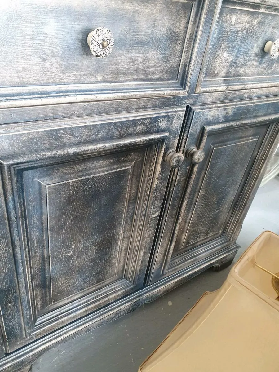 Old world Vintage dresser - Image 2