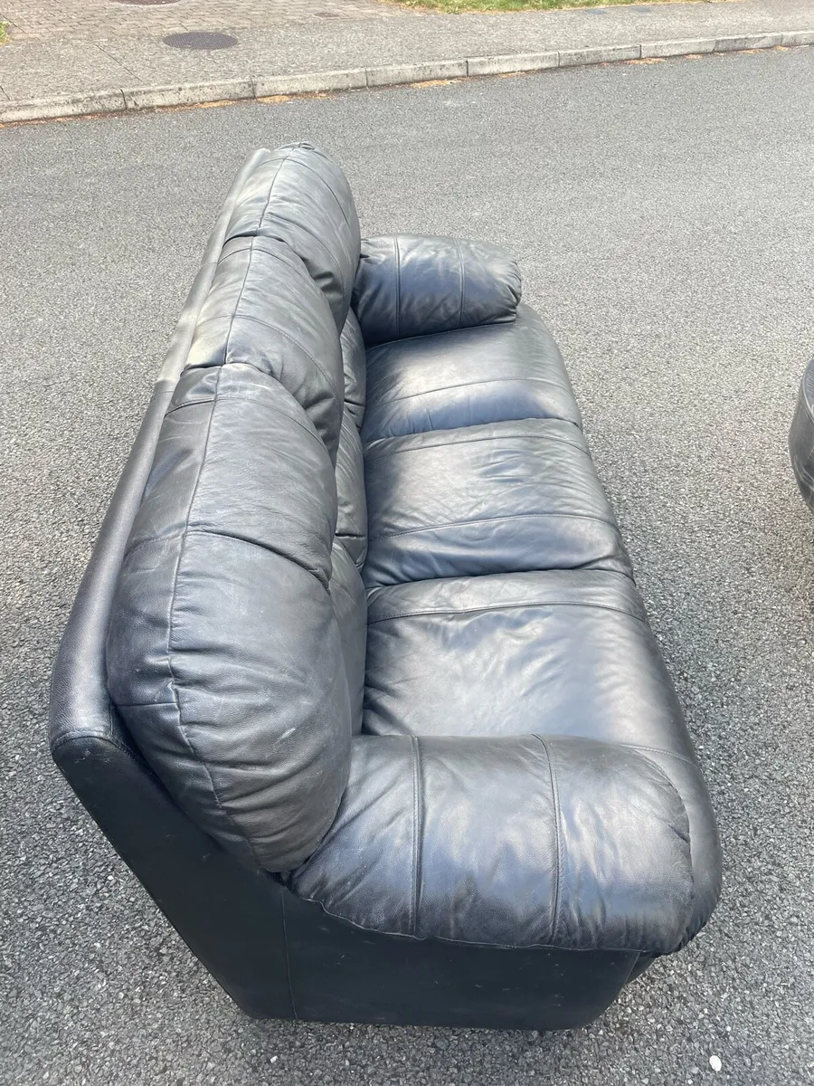 3 seater, 2 seater and an armchair - Image 1