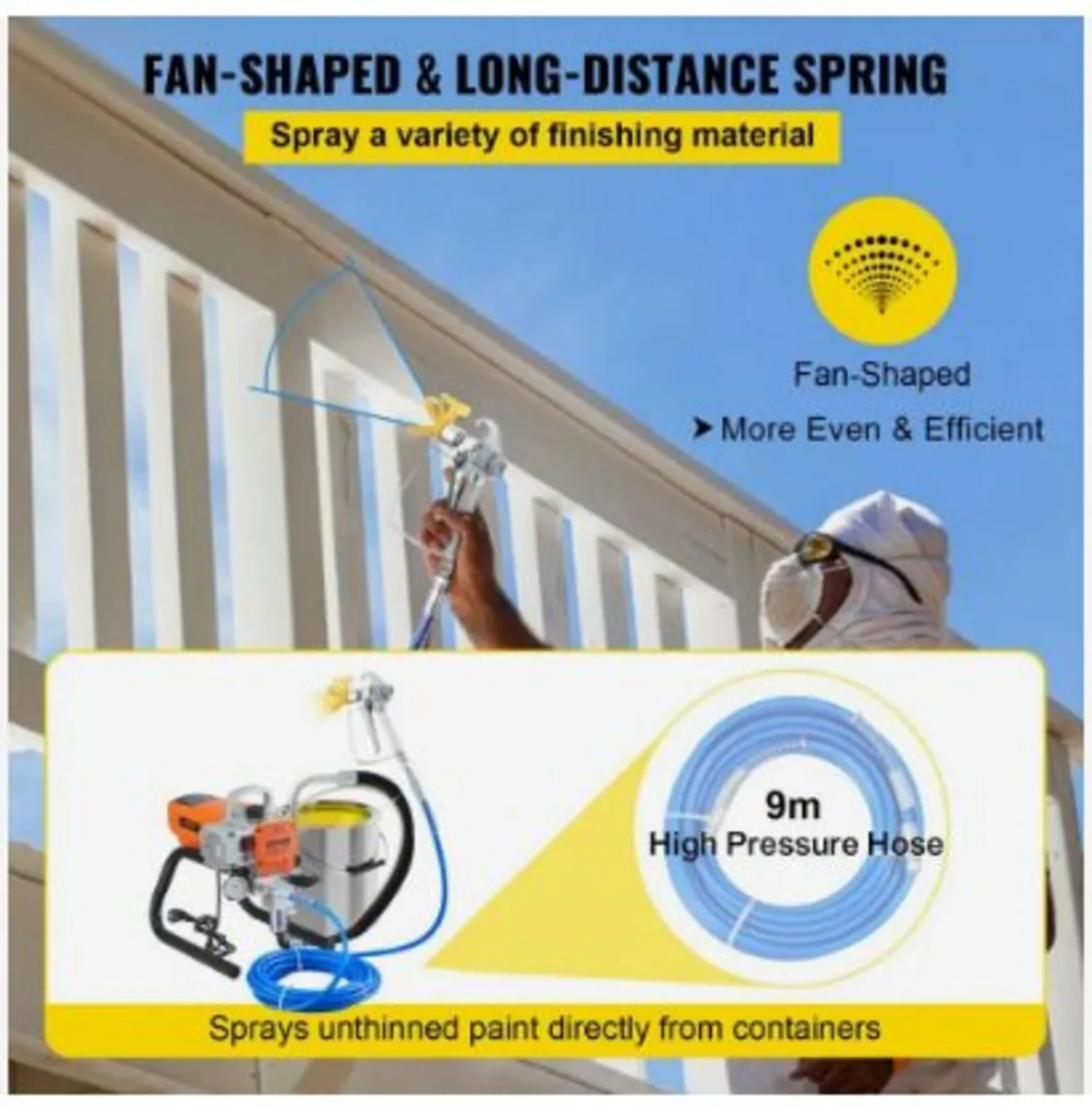 High Pressure Airless Wall Paint Spray - Image 3