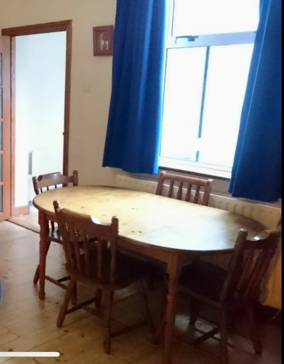 FREE  Dining Table and matching dining chairs - Image 1