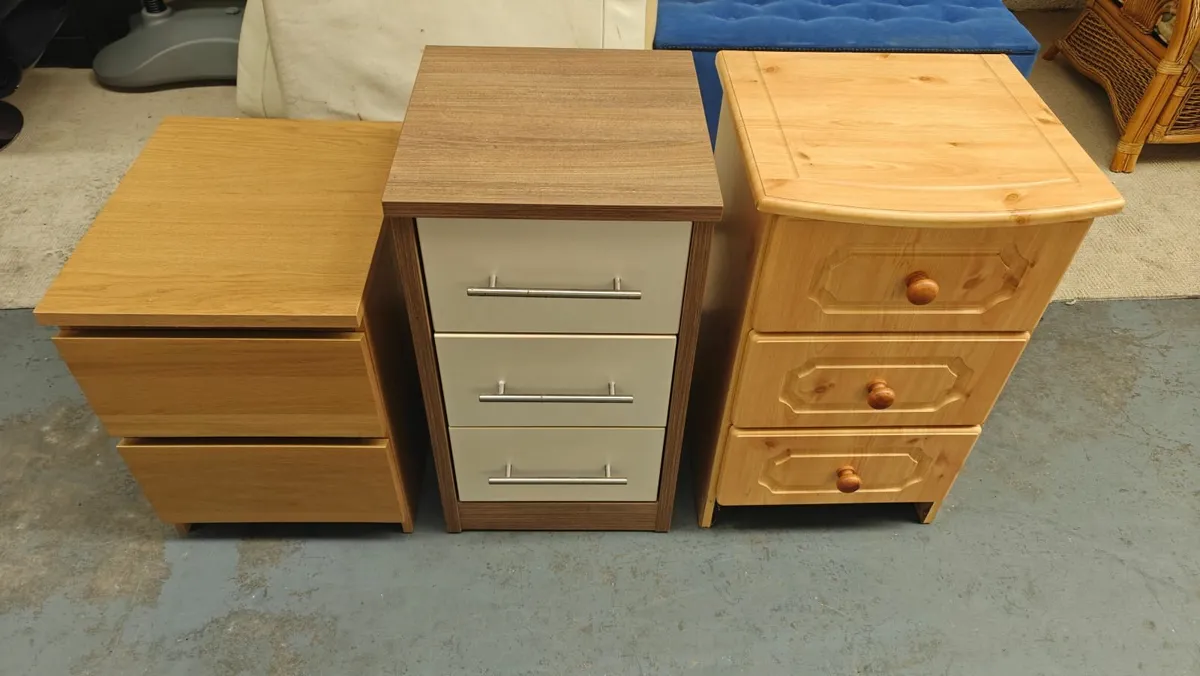 Bedside Lockers - Image 1