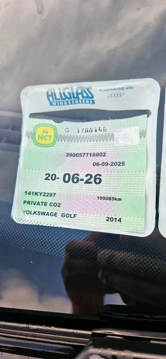 2014 vw golf 1.6 tdi new nct - Image 3