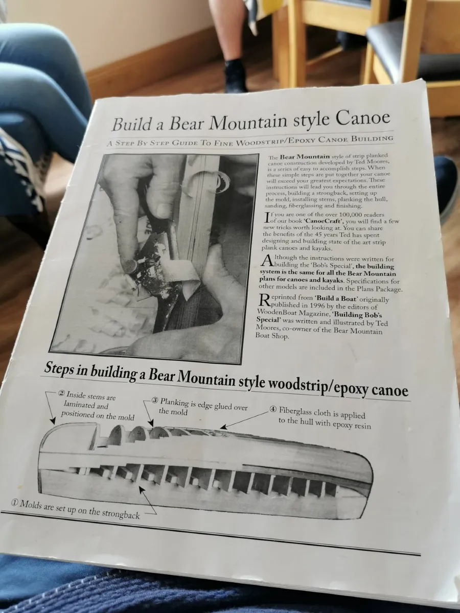 Canoe Making Plans & Template - Image 1