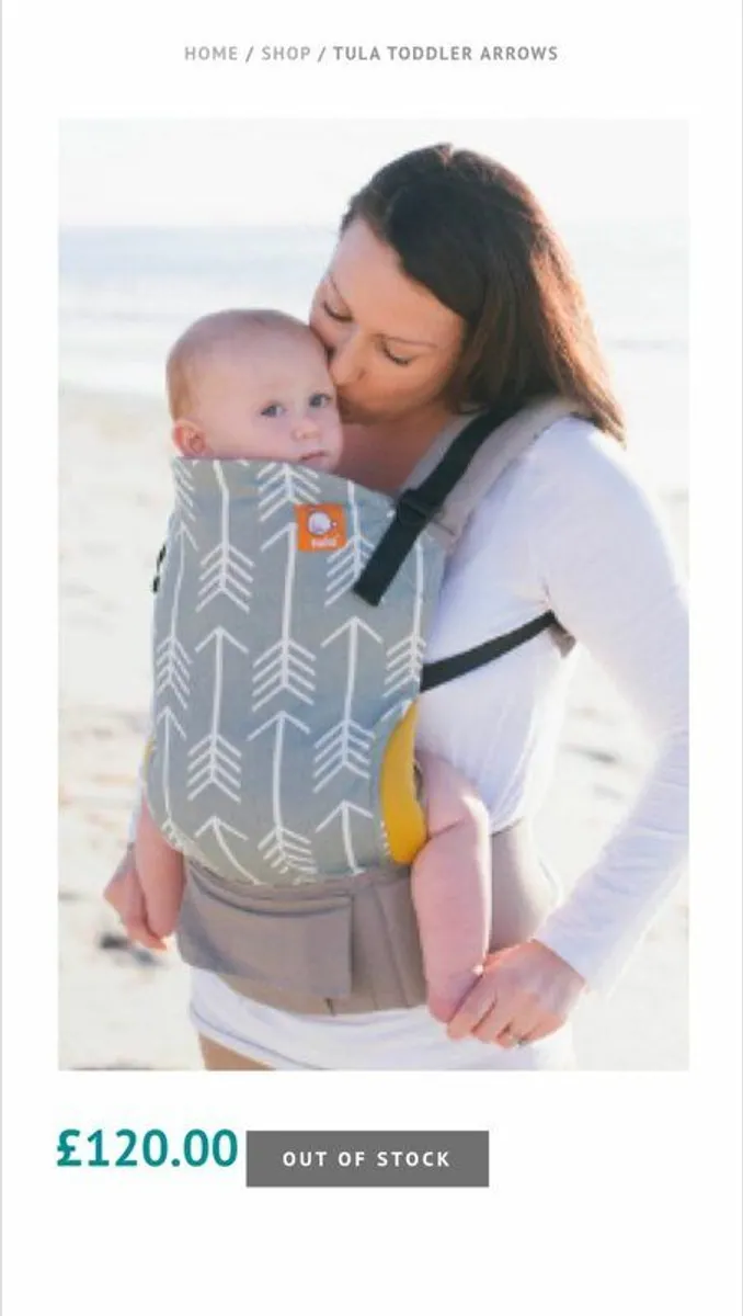 Gorgeous Tula Toddler sling - Image 2