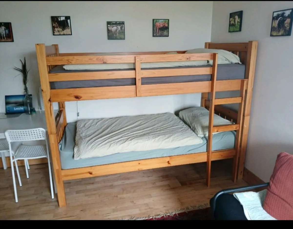Wooden bunk beds - Image 2