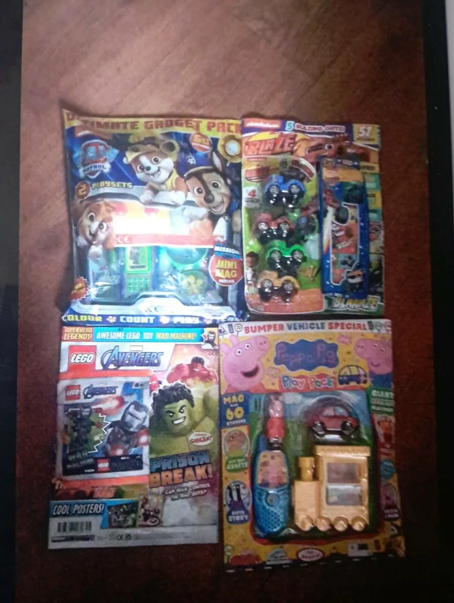 A. LARGE COLLECTION OF MAGAZINES IN STOCK - Image 3