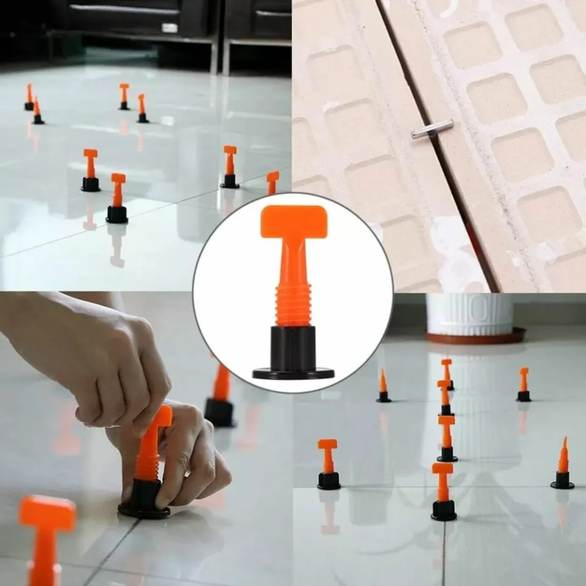 Tile Leveling Spacers Clips Reusable 1.5mm - Image 4