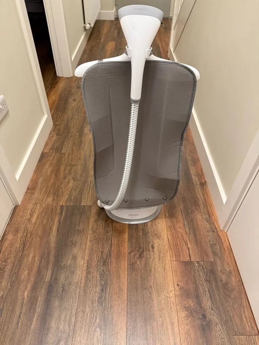 PHILIPS - Easy Touch GC487/86 Clothes Steamer - White & Grey - Image 3