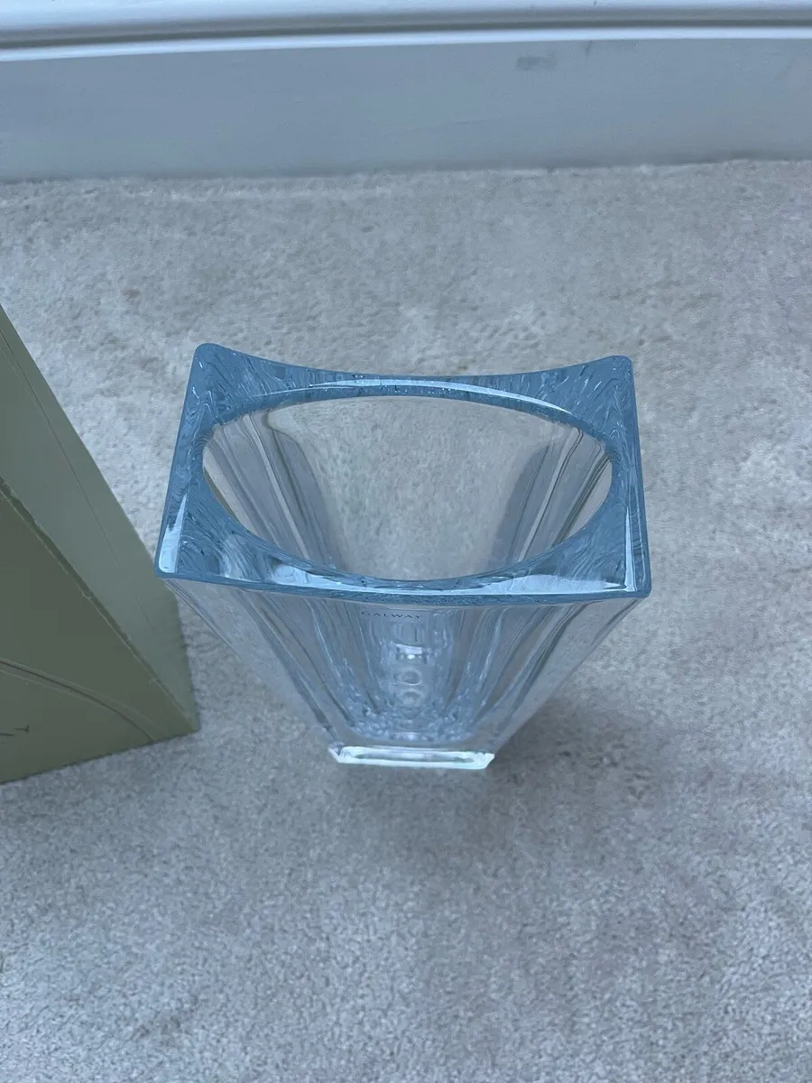 Galway Crystal Glass Vase - Image 2