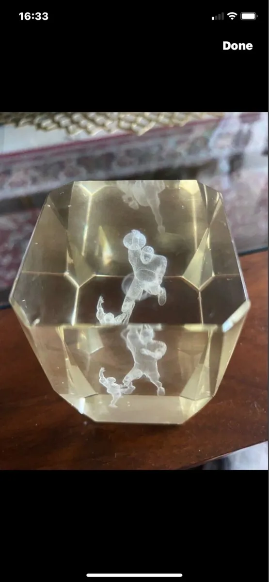 Basketball Paperweight/ Trophy - Image 2