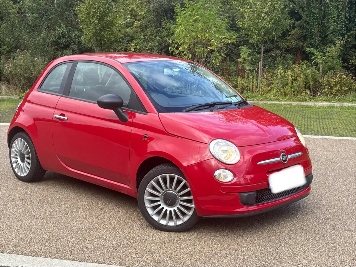 Fiat 500- only 78k Kilometres, Ferrari Red - Image 1