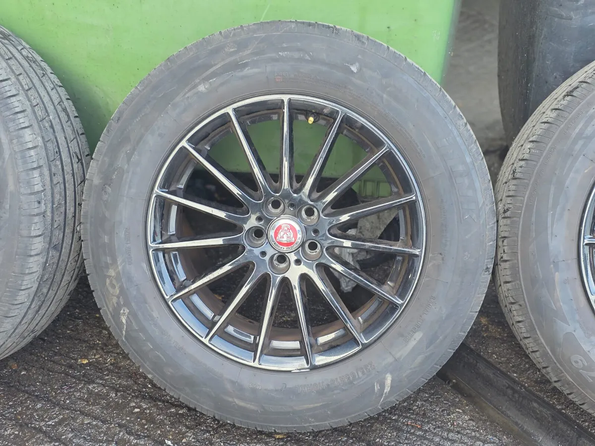 4 Genuine 18" Jaguar Alloys 5x108 - Image 4
