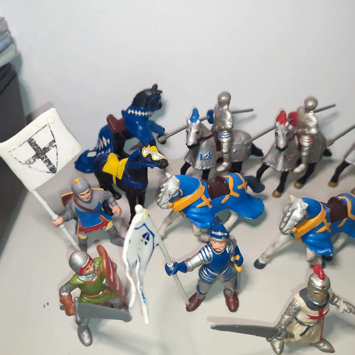 Collection Of Bullyland Germany Jousting Knights - Image 3