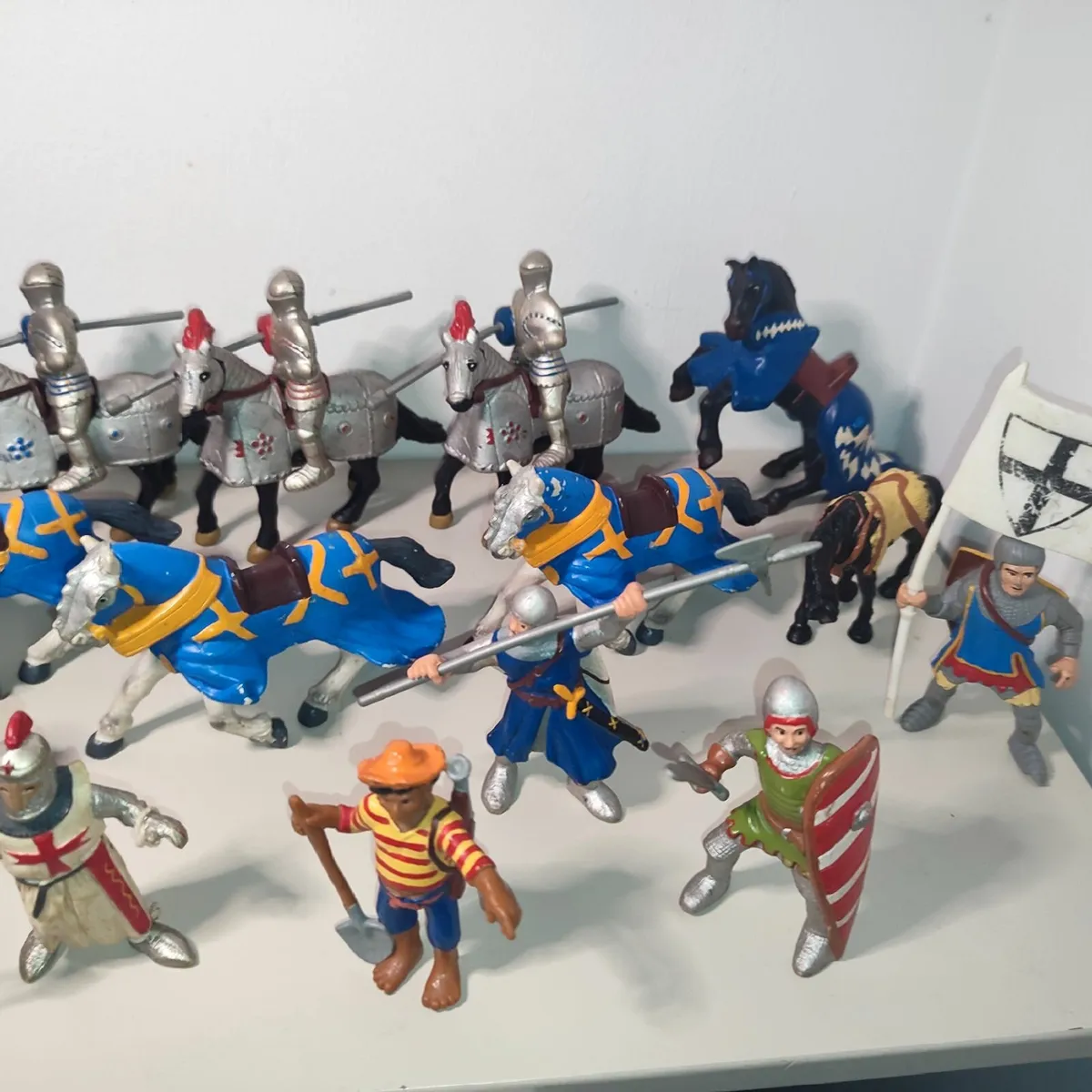 Collection Of Bullyland Germany Jousting Knights - Image 4