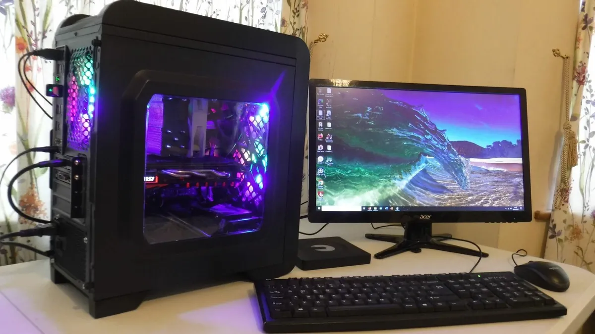 Re-built PC i7-3770 3.9 GHz, 16GB RAM, 240 Gb SSD - Image 1