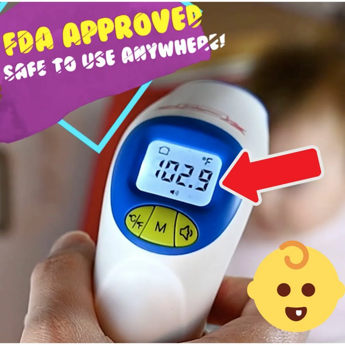 Digital Thermometers Non Contact - Wholesale - Image 2