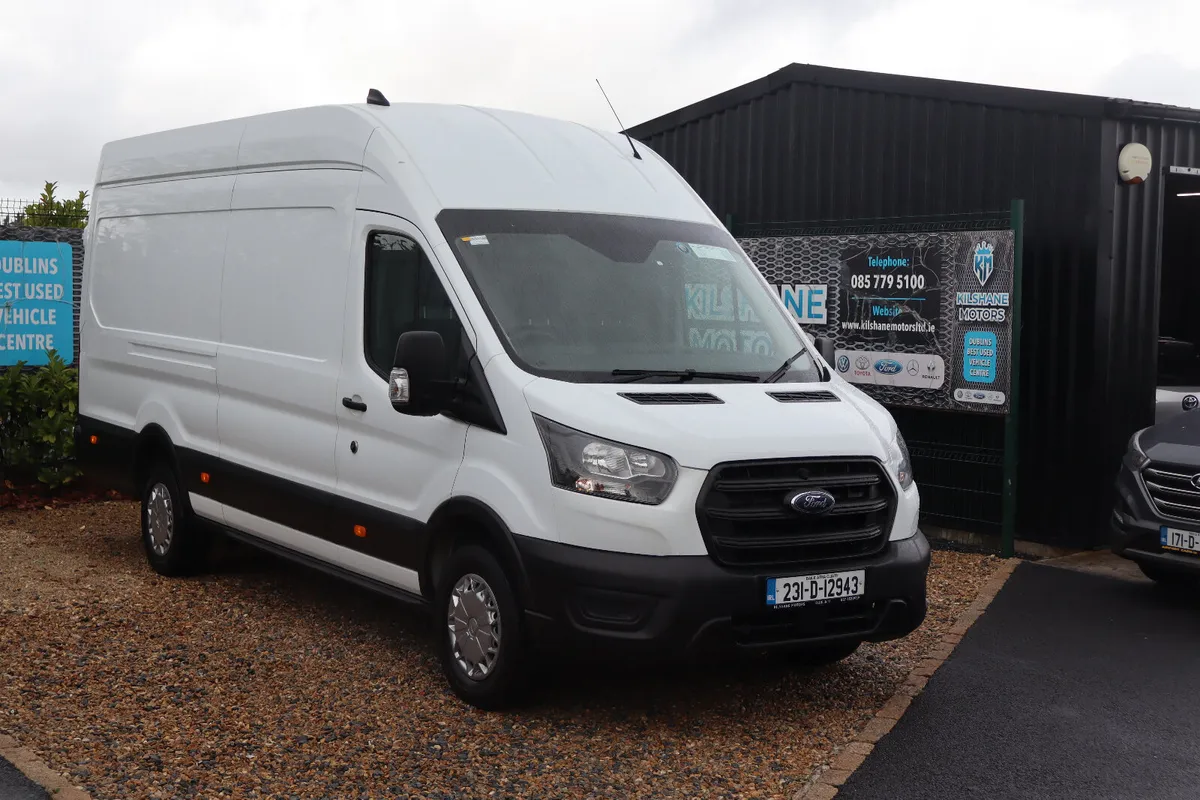 Ford Transit Jumbo High Roof 2023 NO VAT - Image 1