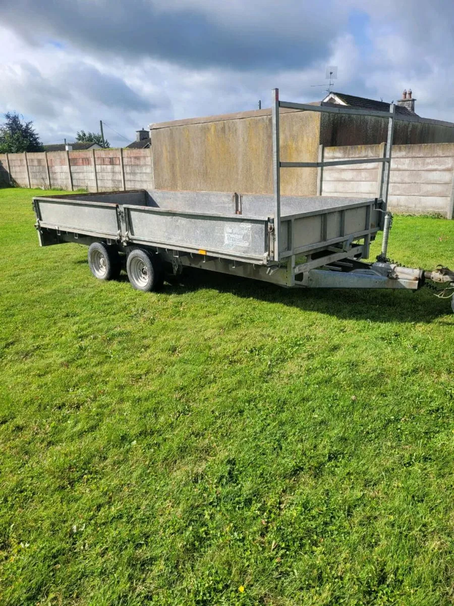 14x6'6 ifor Williams drop sides trailer - Image 1