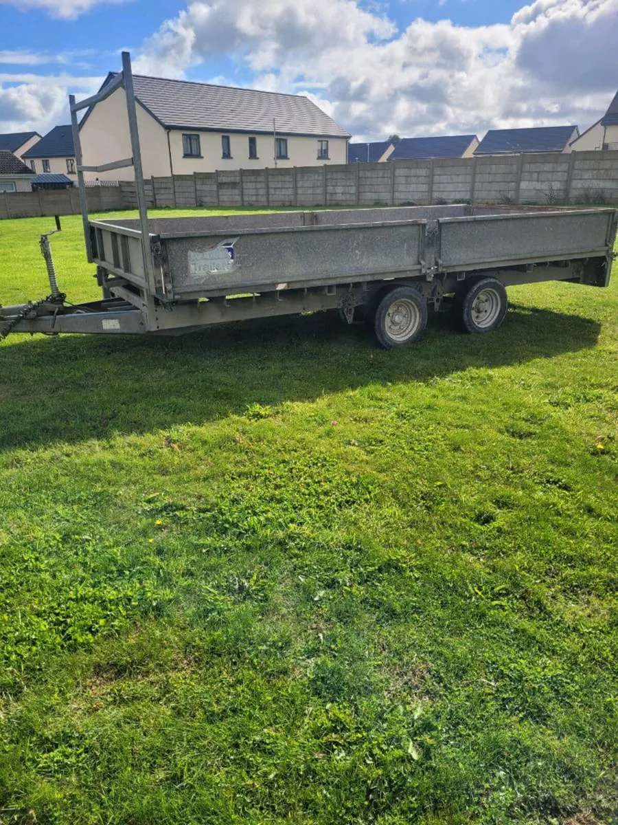 14x6'6 ifor Williams drop sides trailer - Image 4