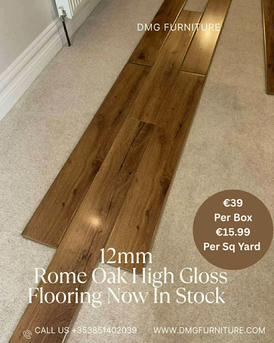 New 12mm High Gloss Flooring - Image 3