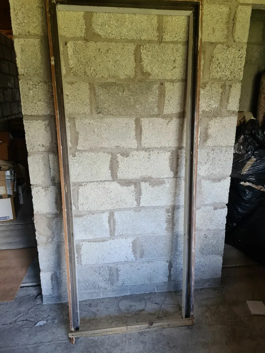 6 x reclaimed TEAK frames. - Image 2
