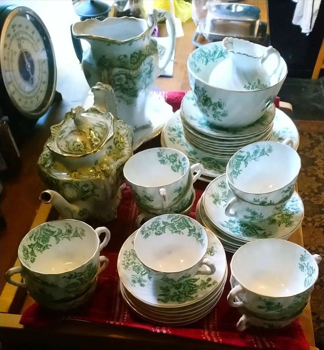 Antique fine bone china tea service - Image 1