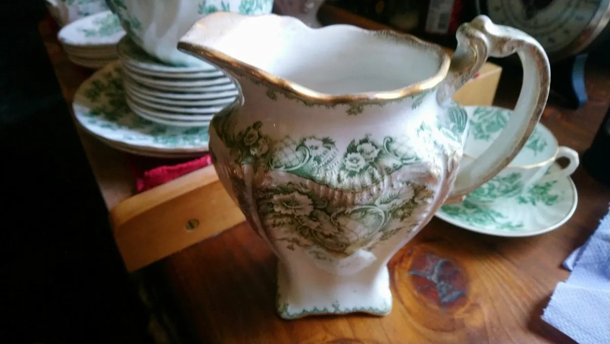 Antique fine bone china tea service - Image 2