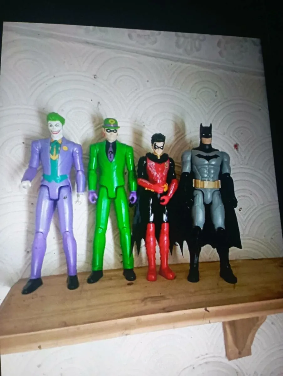 BATMAN & ROBIN VS THE JOCKER & THE RIDDLER - Image 1