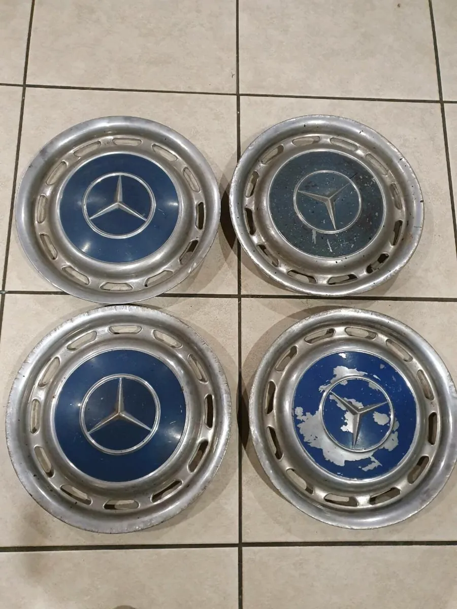 Mercedes Benz Hubcaps - Image 1