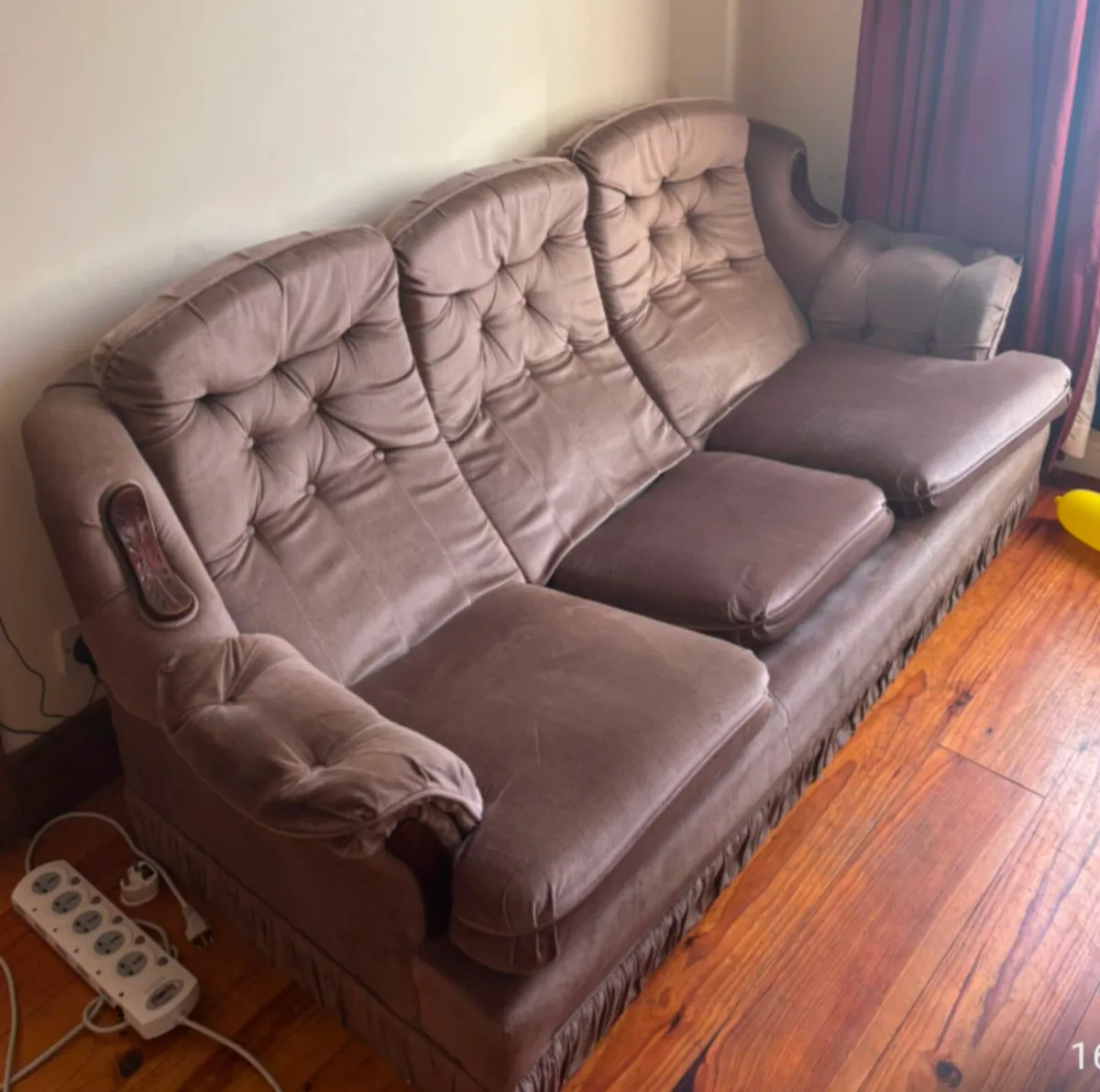 Couch and Armchairs free with free delivery - Image 1