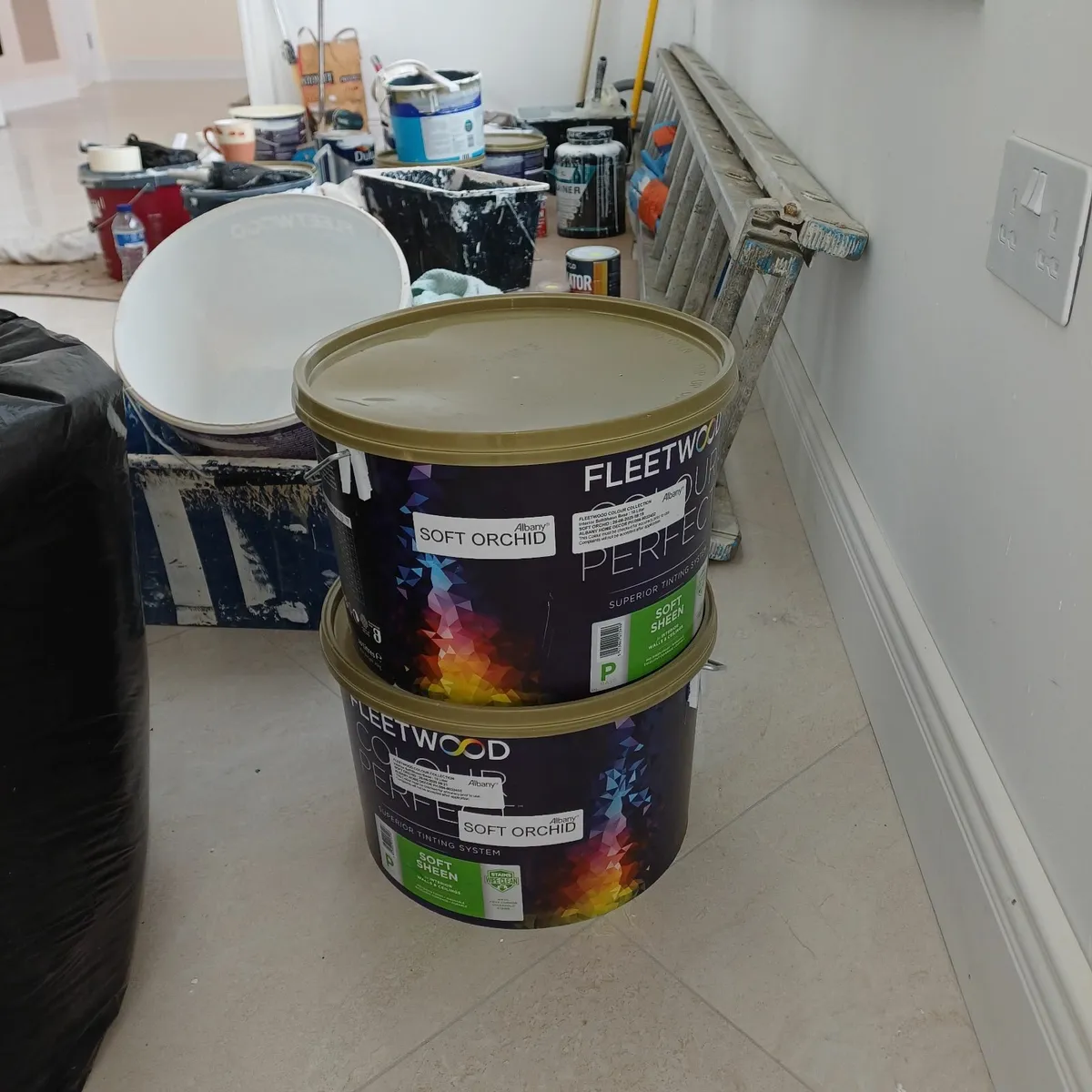 FLEETWOOD PAINT, P BASE , SOFT ORCHID, - Image 1